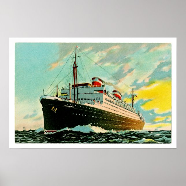 SS Washington Poster (Vorne)