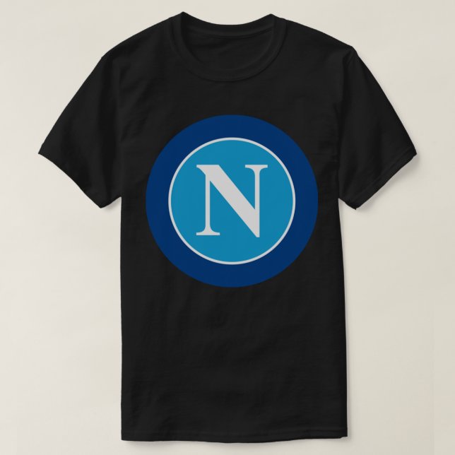 SSC Napoli Serie A Italien Team Logo Essential T-S T-Shirt (Design vorne)