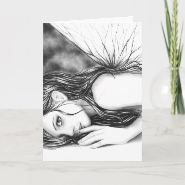 Ssh jetzt Fairy Grußkarte Karte (Vorderseite)