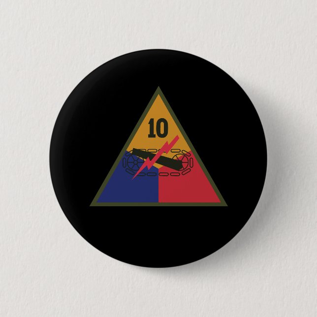 SSI - 10. gepanzerte Division Button (Vorderseite)