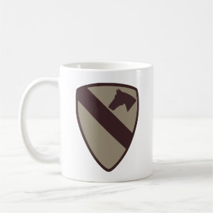 SSI - 1. Kavallerieabteilung - Subduierte Wüste Kaffeetasse