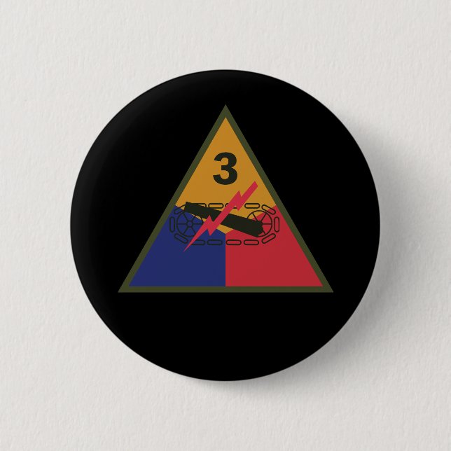 SSI - Dritter gepanzerte Division X 300 Button (Vorderseite)