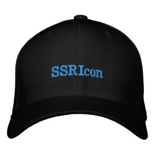 SSRIcon hat Bestickte Baseballkappe