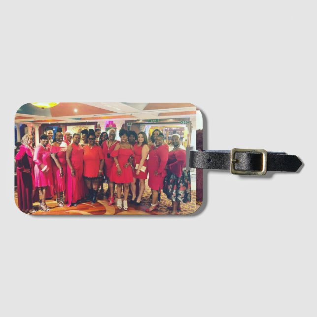 SSSC LUGGAGE TAG GEPÄCKANHÄNGER (Vorderseite (Horizontal))