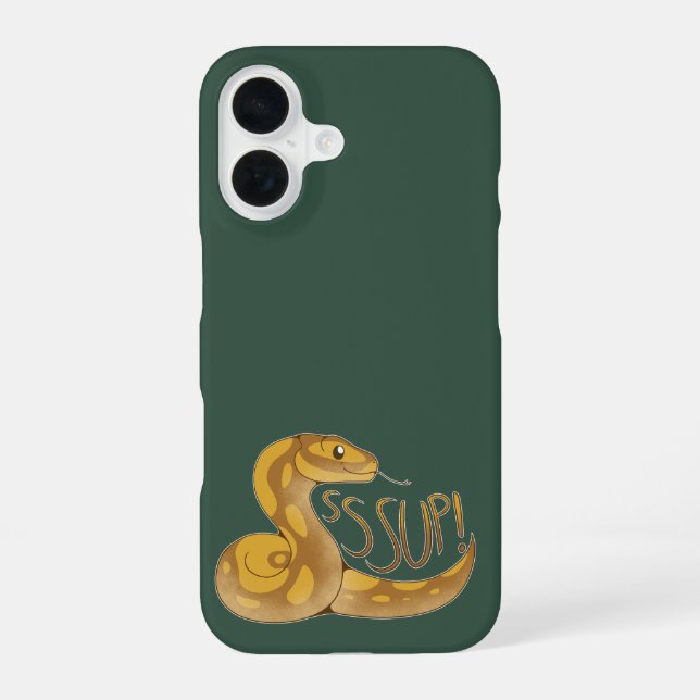 SSSup! iPhone 16 Hülle (Rückseite)