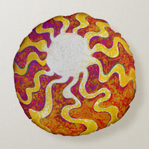 Ssunshine Sun Rundes Kissen