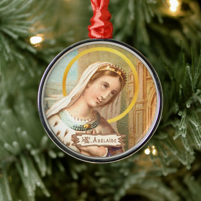 St. Adelaide, Kaiserin Heiliger Römer (LT 03) Ornament Aus Metall (Baum)