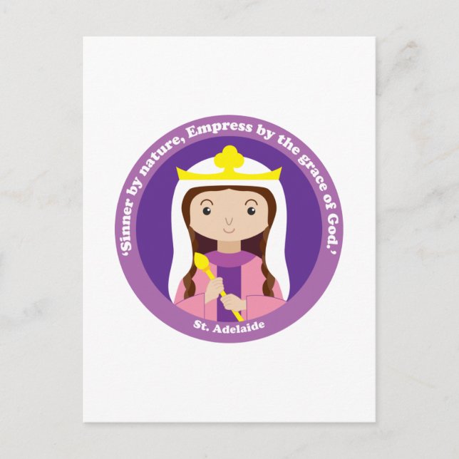St. Adelaide Postkarte (Vorderseite)