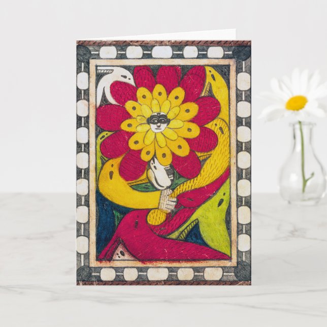 St. Adolf-Throne, Blume | Adolf Wö lfli | Karte (Kleine Pflanze)