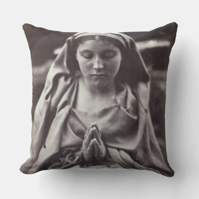 St. Agnes (Albumendruck) Kissen (Vorderseite)