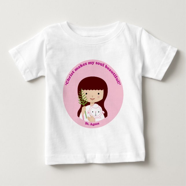 St. Agnes Baby T-shirt (Vorderseite)