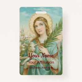 St. Agnes of Rome (MH 01) Ausweis