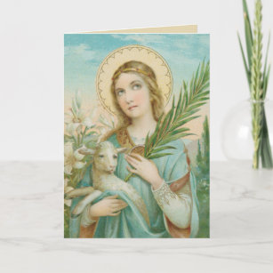 St. Agnes of Rome (MH 01) Card Karte