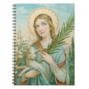 St. Agnes of Rome (MH 01) Notizblock