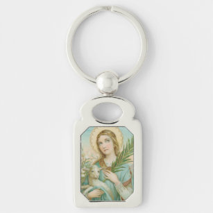 St. Agnes of Rome (MH 01) Schlüsselanhänger