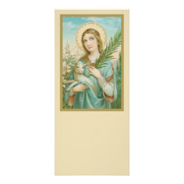 St. Agnes of Rome (MH 01) Werbekarte