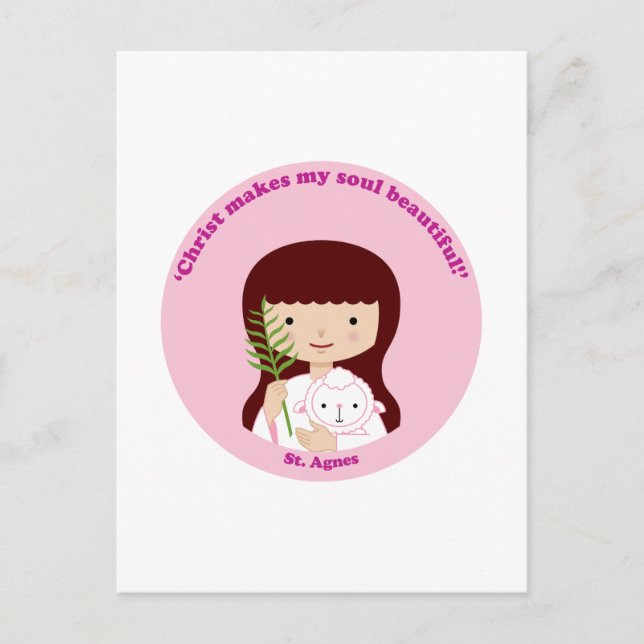 St. Agnes Postkarte (Vorderseite)