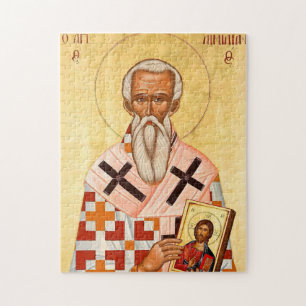 St. Aimilianos der Bekenner Orthodoxe Ikone