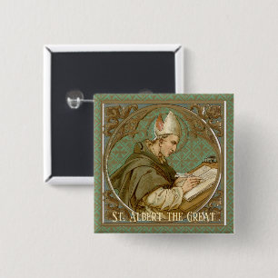 St. Albert the Great (BK 013) Square Button