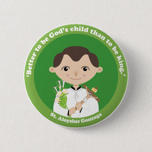 St. Aloysius Gonzaga Button