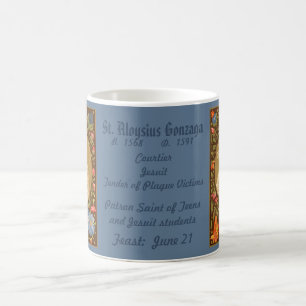 St. Aloysius Gonzaga (PM 01) Café Mug 2a