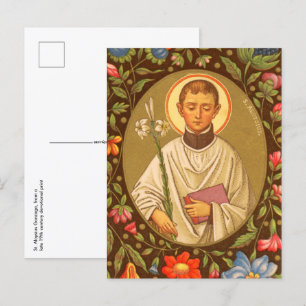St. Aloysius Gonzaga (PM 01) Carte postale 2