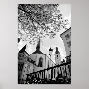St. Alphonse Kirche in Luxemburg Stadt Poster