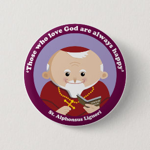 St. Alphonsus Liguori Button