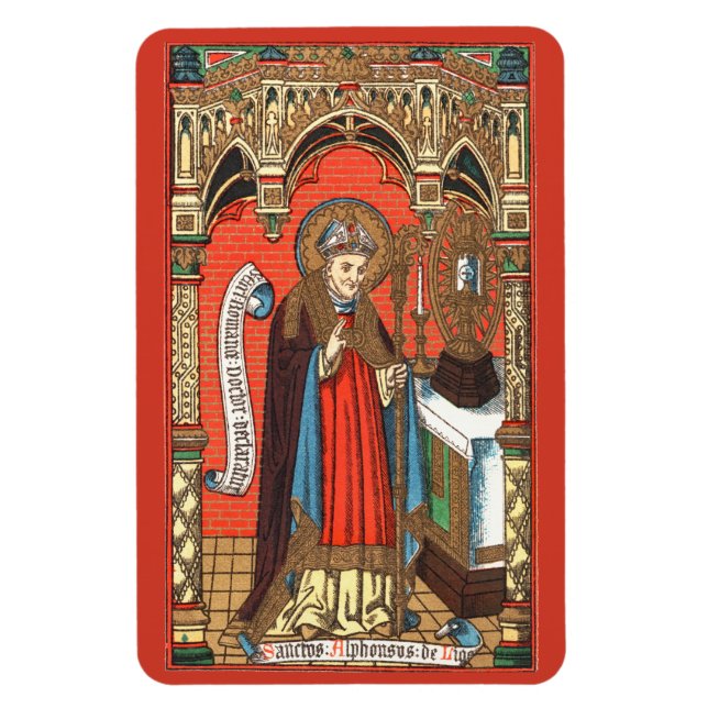 St. Alphonsus Liguori (SAU 039) Magnet (Vertikal)