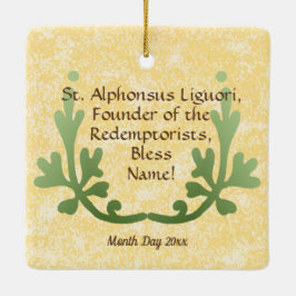 St. Alphonsus Liguori (SNV 02) (Platz) Keramikornament