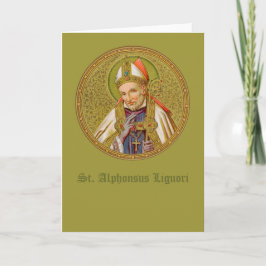 St. Alphonsus Liguori (SNV 02) (Round) Card Karte