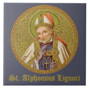 St. Alphonsus Liguori (SNV 02) (Rund) Fliese