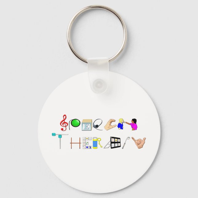 ST am Arbeitsplatz Schlüsselanhänger (Vorderseite)