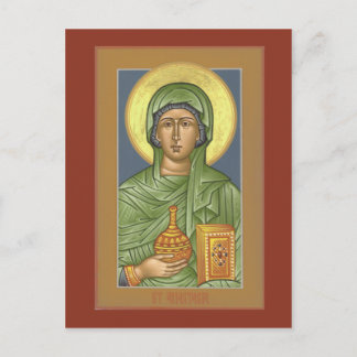 St. Anastasia Prayer Card Postkarte
