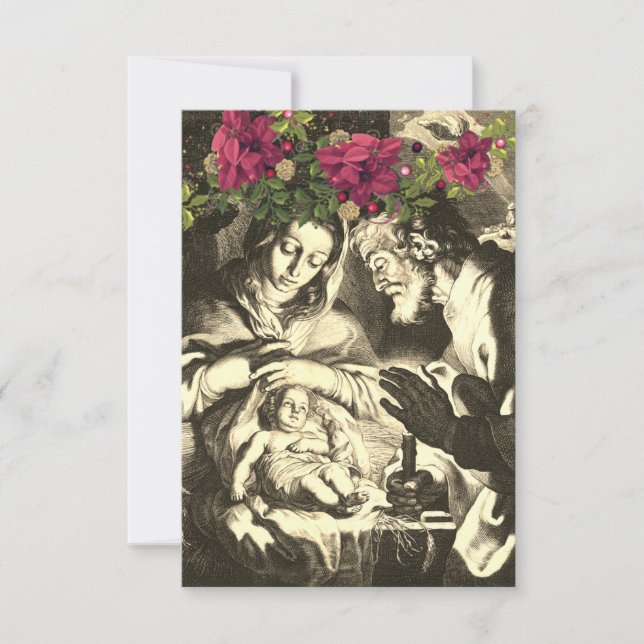 St. Andrew Christmas Novena Religious Karte (Vorderseite)