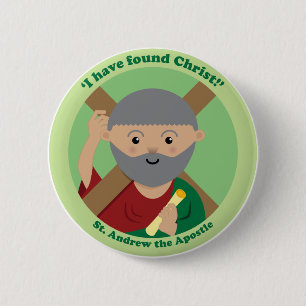 St. Andrew der Apostel Button