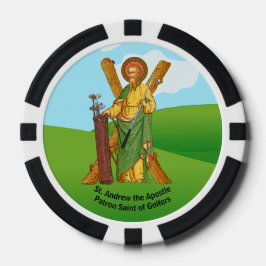St. Andrew der Apostel / St. Jude Thaddeus Golf Pokerchips