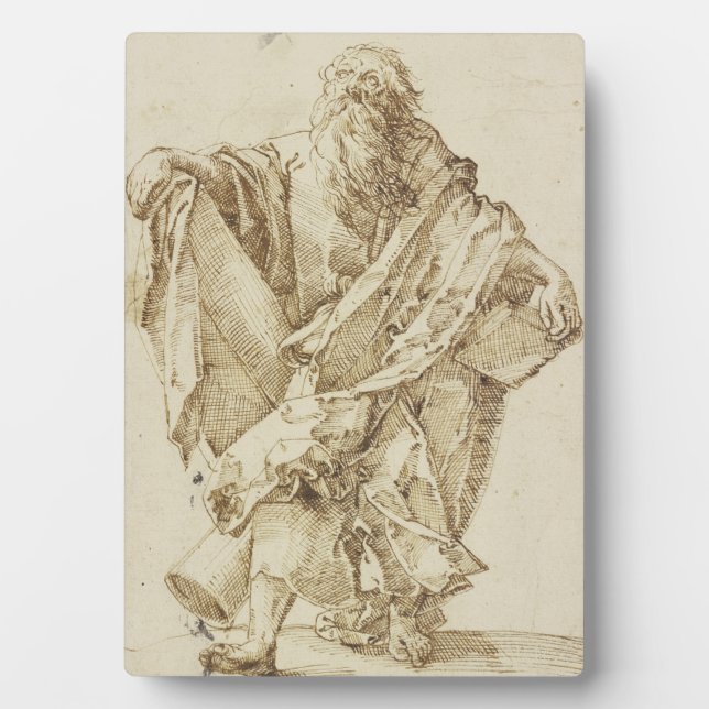 St. Andrew, der Apostel und Schottlands Patron Fotoplatte (Vorderseite)