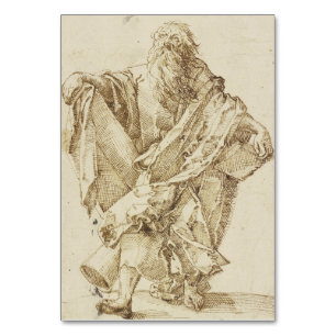 St. Andrew, der Apostel und Schottlands Patron Tischnummer
