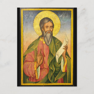 St. Andrew der Apostel von Yoan From Gabrovo Postkarte
