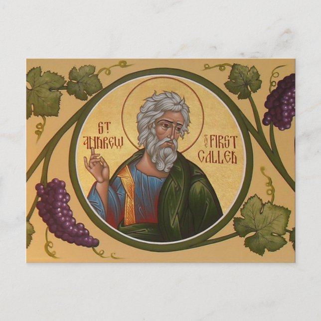 St. Andrew die erste so genannte Gebetskarte Postkarte (Vorderseite)