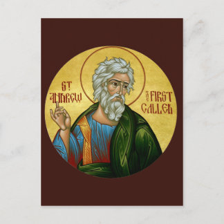 St. Andrew die erste so genannte Prayer Card Postkarte