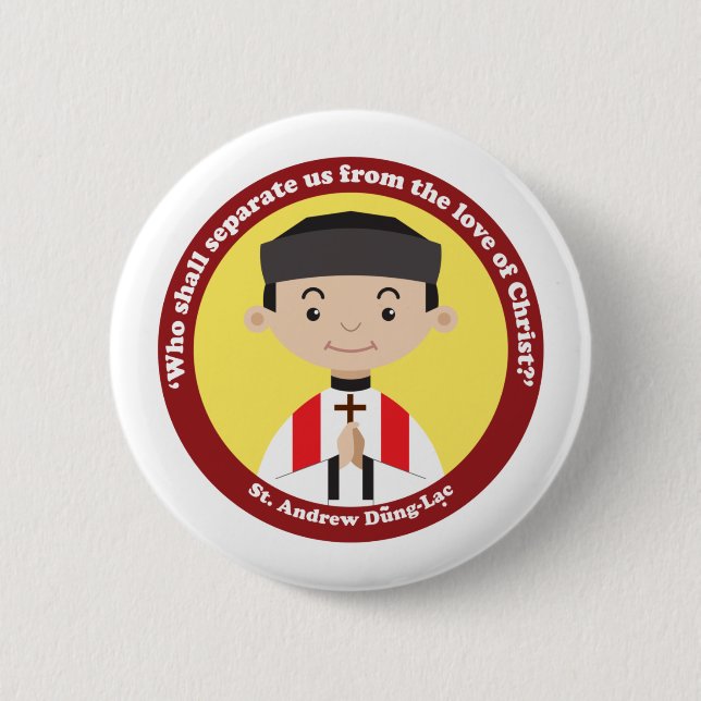 St. Andrew Dung Lac Button (Vorderseite)