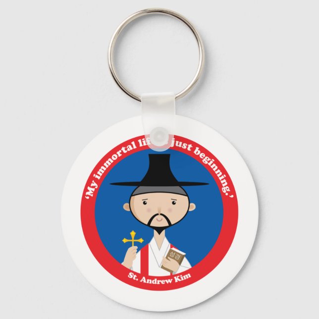St. Andrew Kim Schlüsselanhänger (Vorderseite)