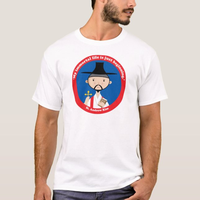St. Andrew Kim T-Shirt (Vorderseite)