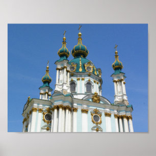 St Andrew Kyiv Poster