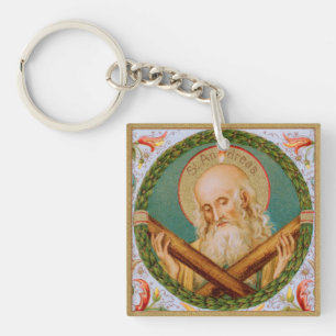 St. Andrew l'apôtre (JMAS 02) Acrylique Carré