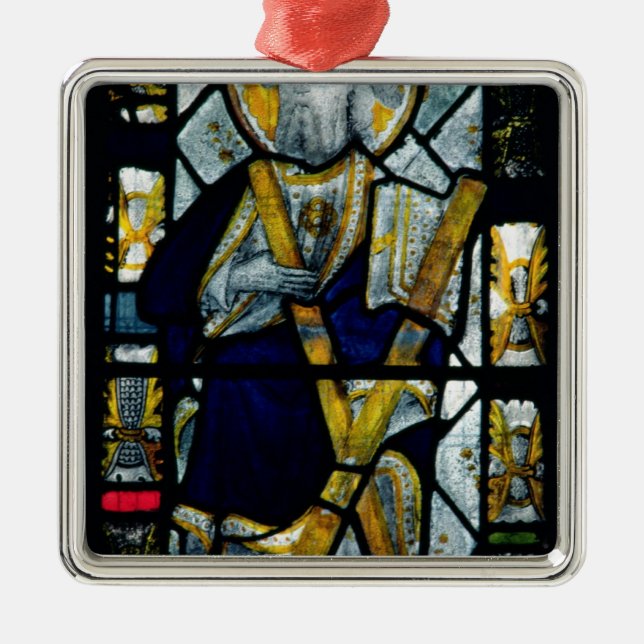 St Andrew mit Saltire Kreuz, britisch Ornament Aus Metall (Vorne)