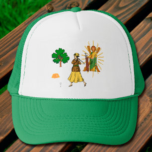 St. Andrew und die elegante Golferin Truckerkappe