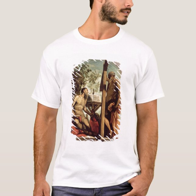 St Andrew und St Jerome T-Shirt (Vorderseite)